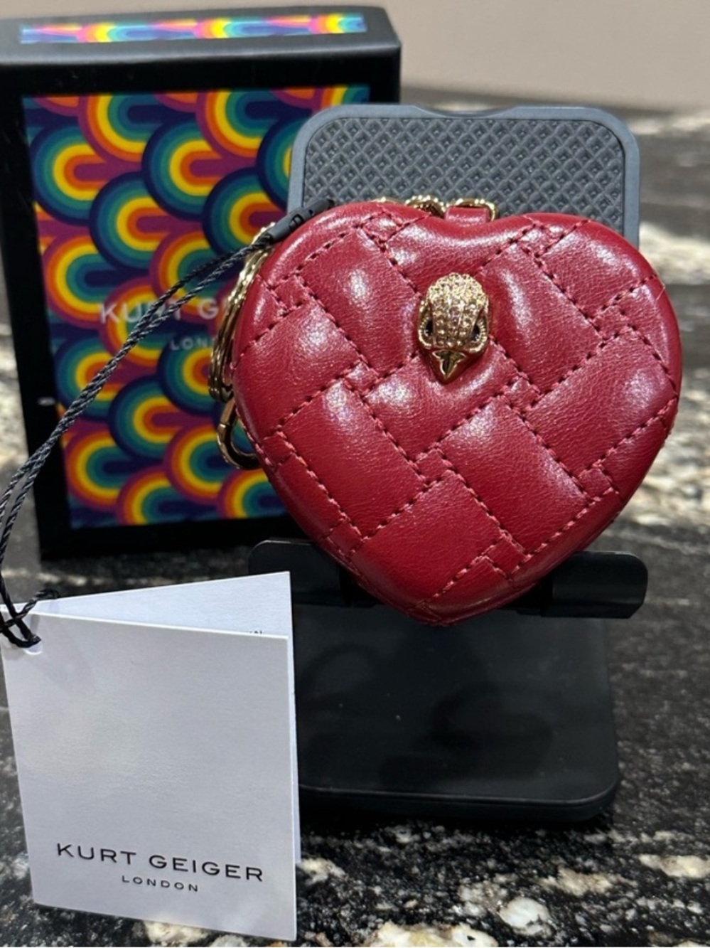 Kurt Geiger Charm/Keychain/Mirror NWT